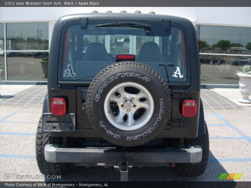 Black / Agate Black 2001 Jeep Wrangler Sport 4x4