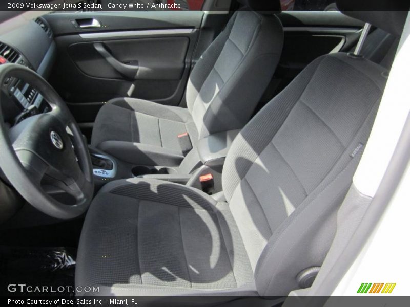 Candy White / Anthracite 2009 Volkswagen Jetta S Sedan