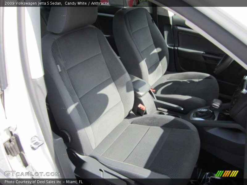 Candy White / Anthracite 2009 Volkswagen Jetta S Sedan