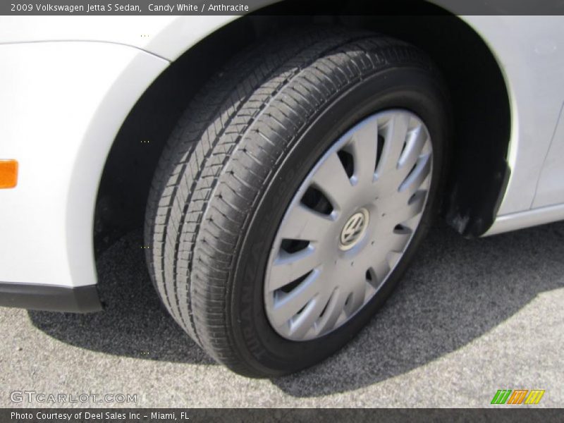 Candy White / Anthracite 2009 Volkswagen Jetta S Sedan
