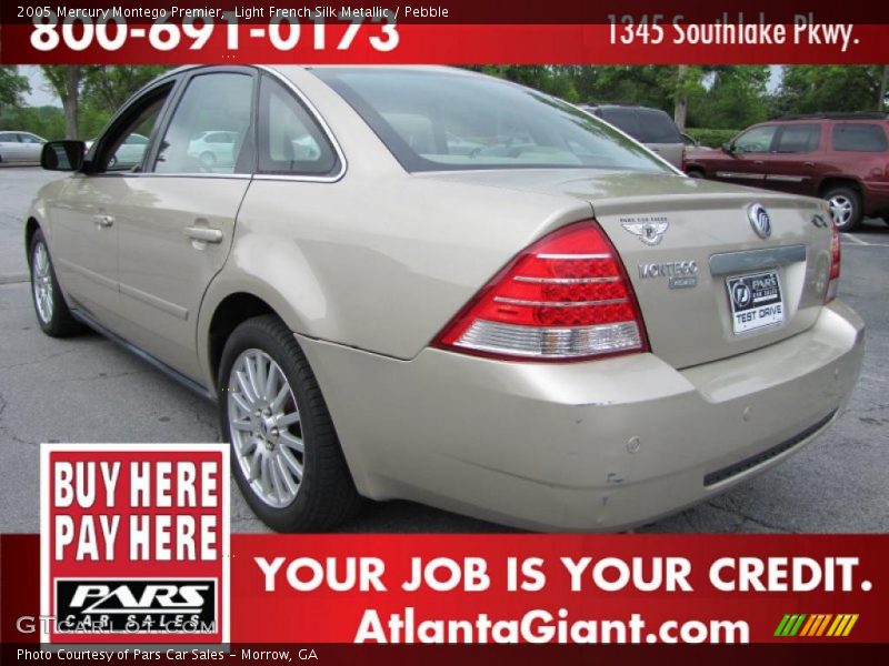 Light French Silk Metallic / Pebble 2005 Mercury Montego Premier