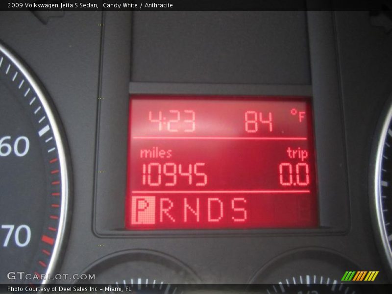 Candy White / Anthracite 2009 Volkswagen Jetta S Sedan