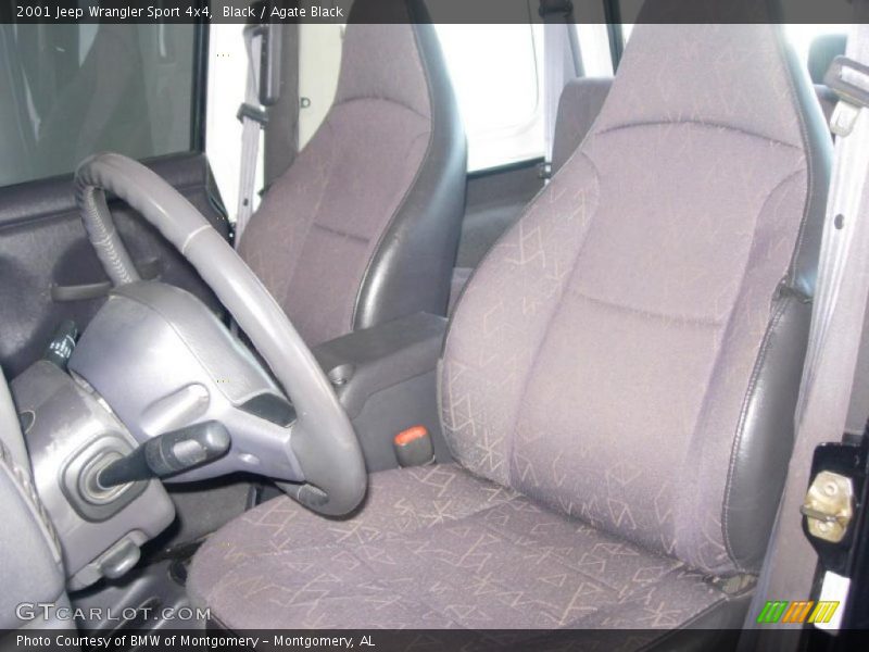 Black / Agate Black 2001 Jeep Wrangler Sport 4x4