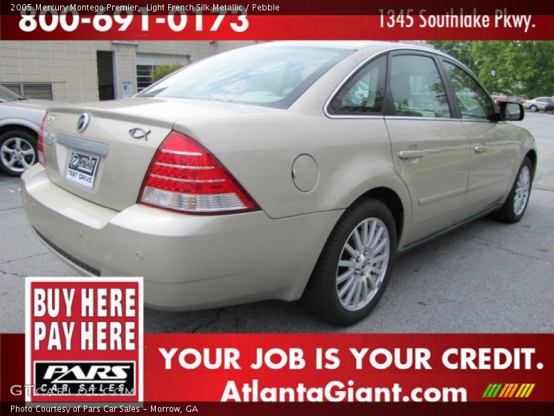 Light French Silk Metallic / Pebble 2005 Mercury Montego Premier