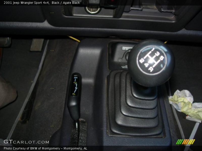 Black / Agate Black 2001 Jeep Wrangler Sport 4x4