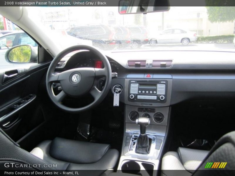 United Gray / Black 2008 Volkswagen Passat Turbo Sedan