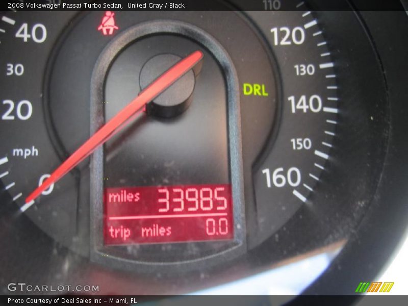 United Gray / Black 2008 Volkswagen Passat Turbo Sedan