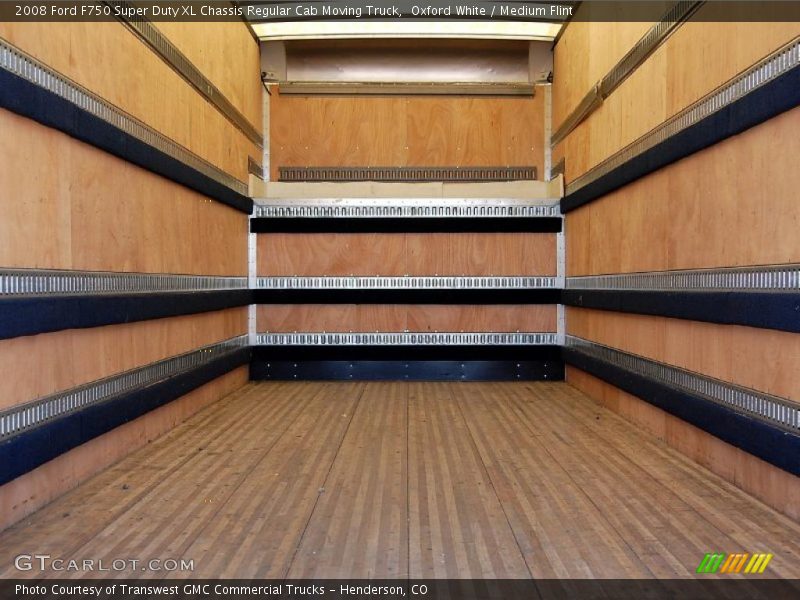  2008 F750 Super Duty XL Chassis Regular Cab Moving Truck Trunk