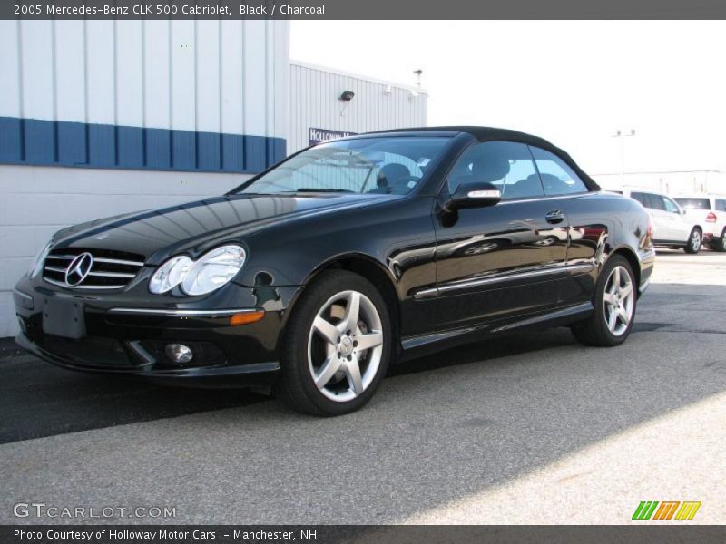 Black / Charcoal 2005 Mercedes-Benz CLK 500 Cabriolet