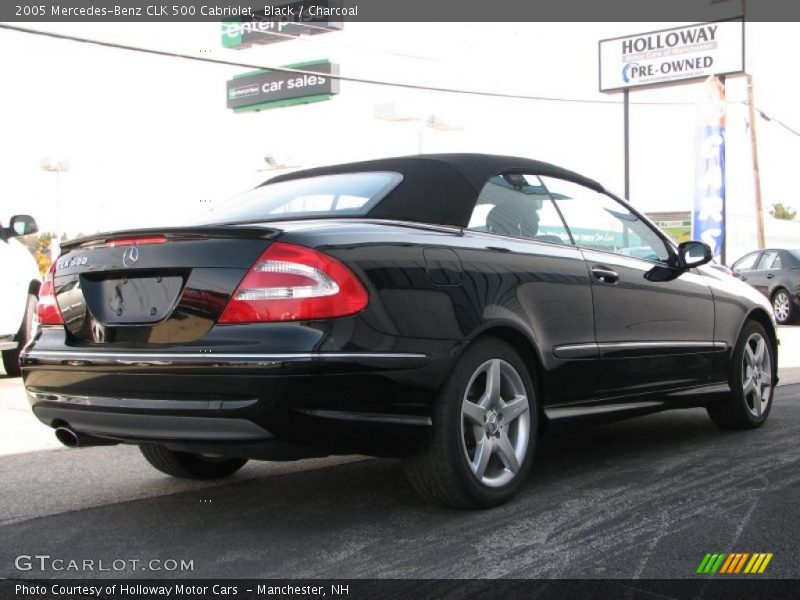 Black / Charcoal 2005 Mercedes-Benz CLK 500 Cabriolet