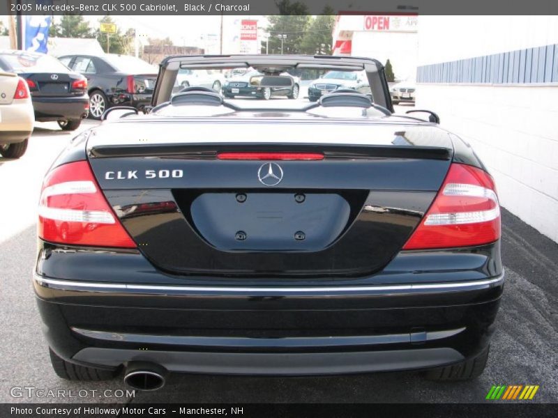 Black / Charcoal 2005 Mercedes-Benz CLK 500 Cabriolet