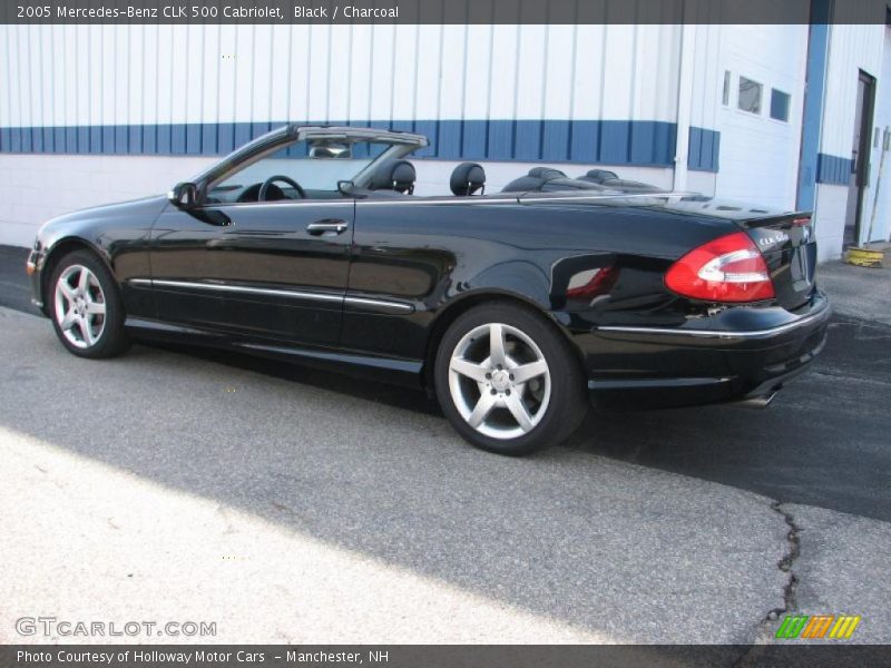 Black / Charcoal 2005 Mercedes-Benz CLK 500 Cabriolet