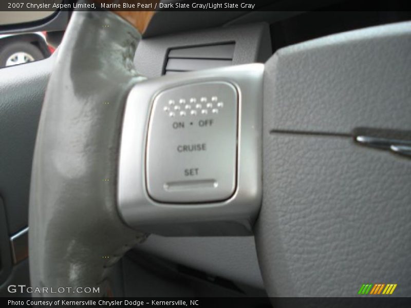 Marine Blue Pearl / Dark Slate Gray/Light Slate Gray 2007 Chrysler Aspen Limited