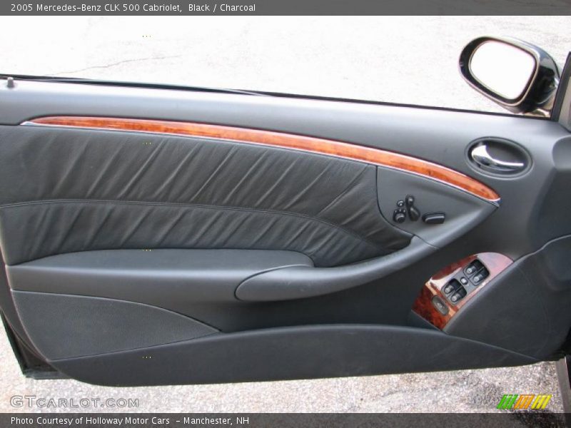 Black / Charcoal 2005 Mercedes-Benz CLK 500 Cabriolet
