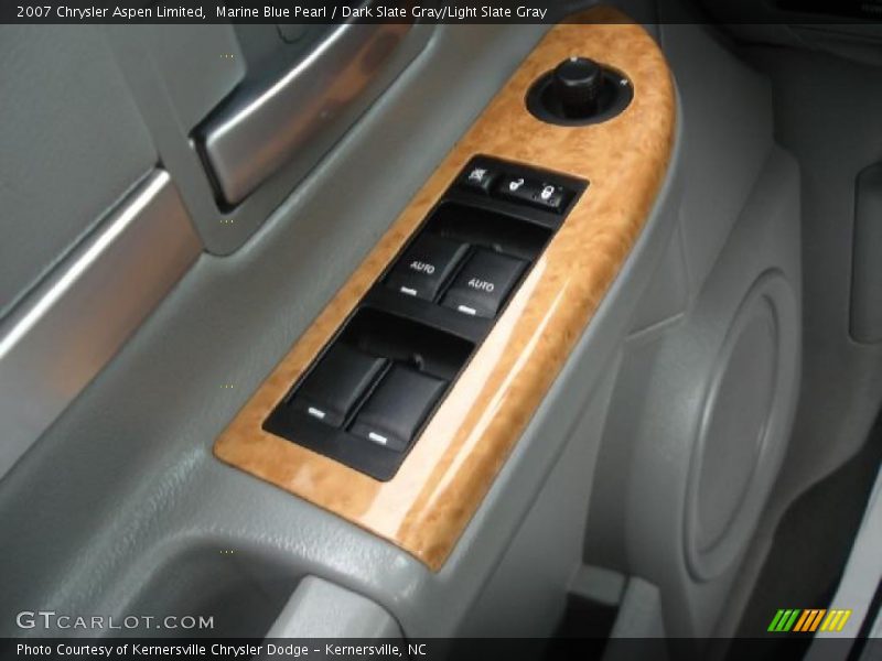 Marine Blue Pearl / Dark Slate Gray/Light Slate Gray 2007 Chrysler Aspen Limited