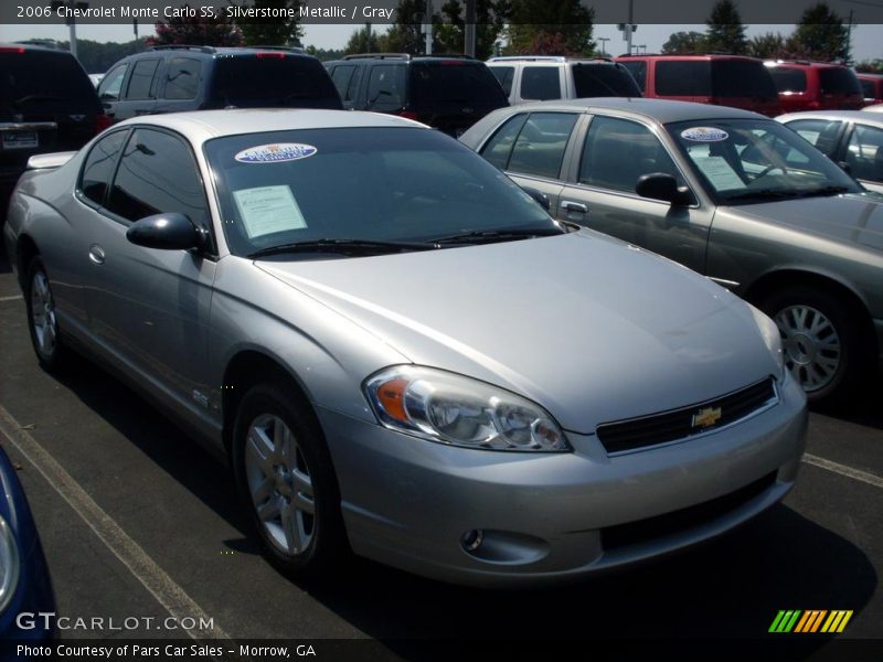 Silverstone Metallic / Gray 2006 Chevrolet Monte Carlo SS