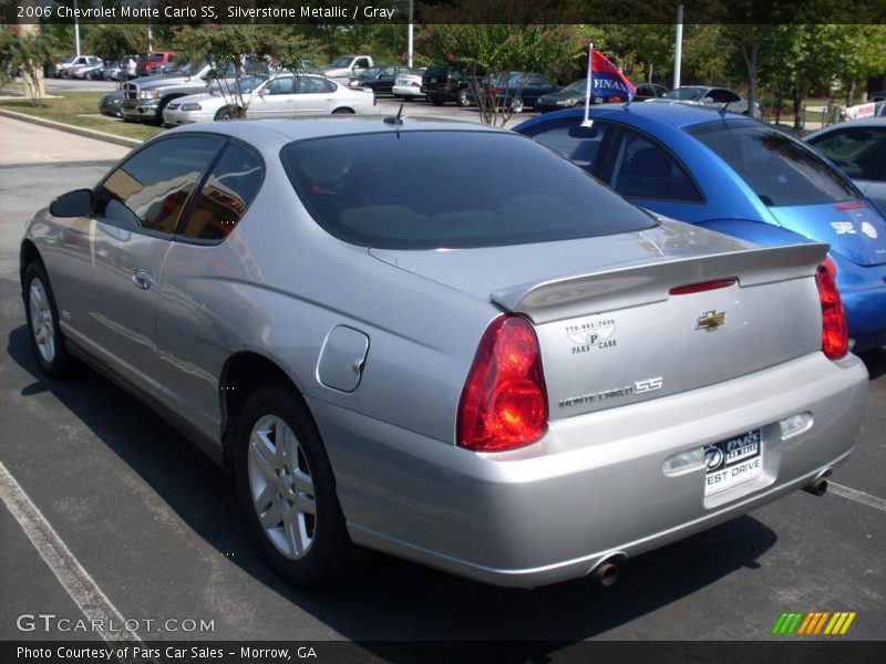 Silverstone Metallic / Gray 2006 Chevrolet Monte Carlo SS