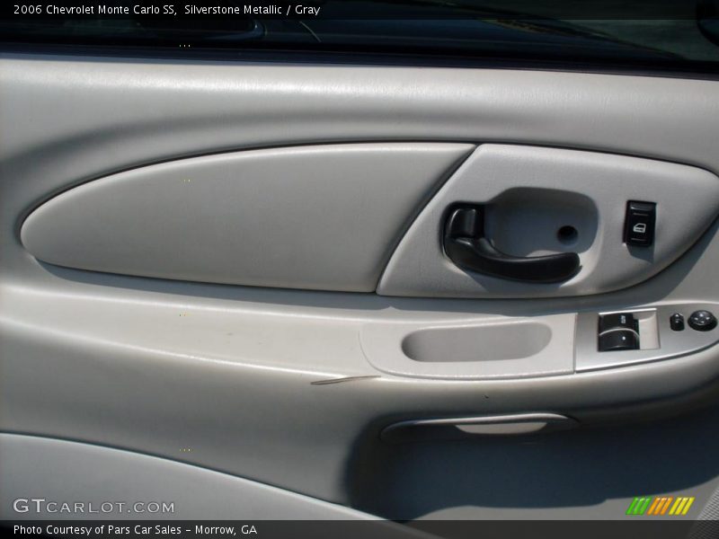 Silverstone Metallic / Gray 2006 Chevrolet Monte Carlo SS