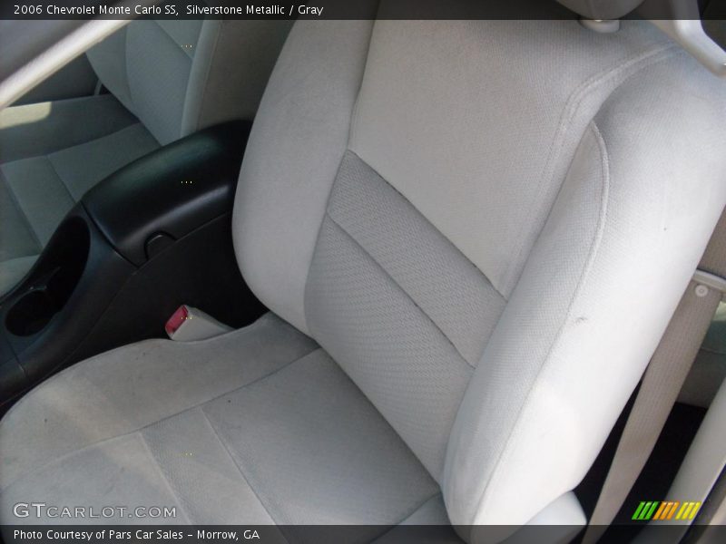 Silverstone Metallic / Gray 2006 Chevrolet Monte Carlo SS