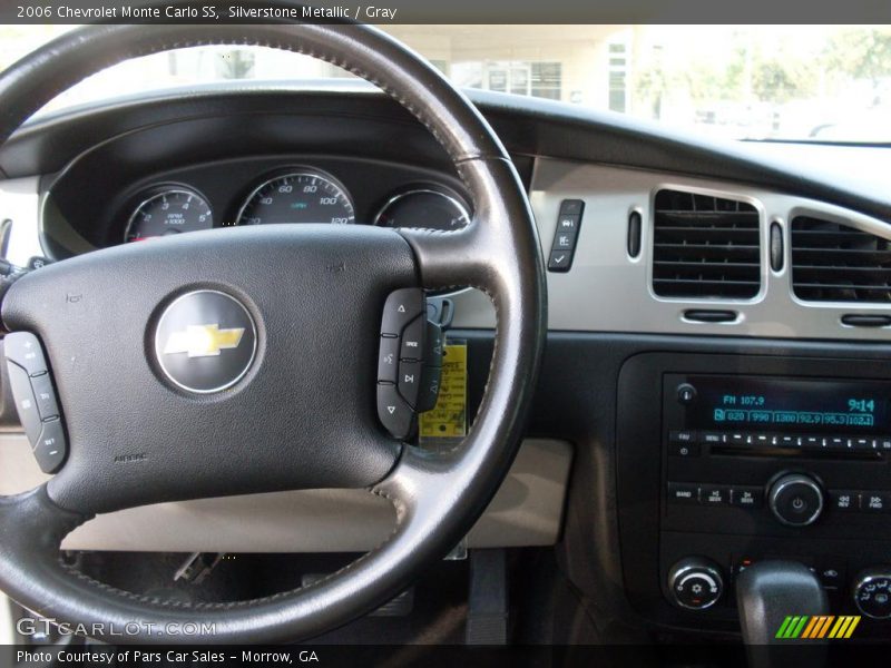 Silverstone Metallic / Gray 2006 Chevrolet Monte Carlo SS