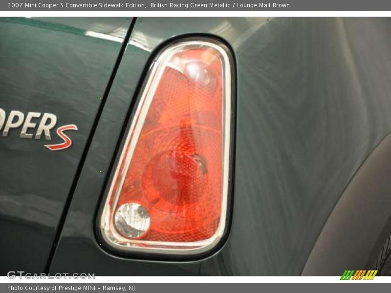 British Racing Green Metallic / Lounge Malt Brown 2007 Mini Cooper S Convertible Sidewalk Edition