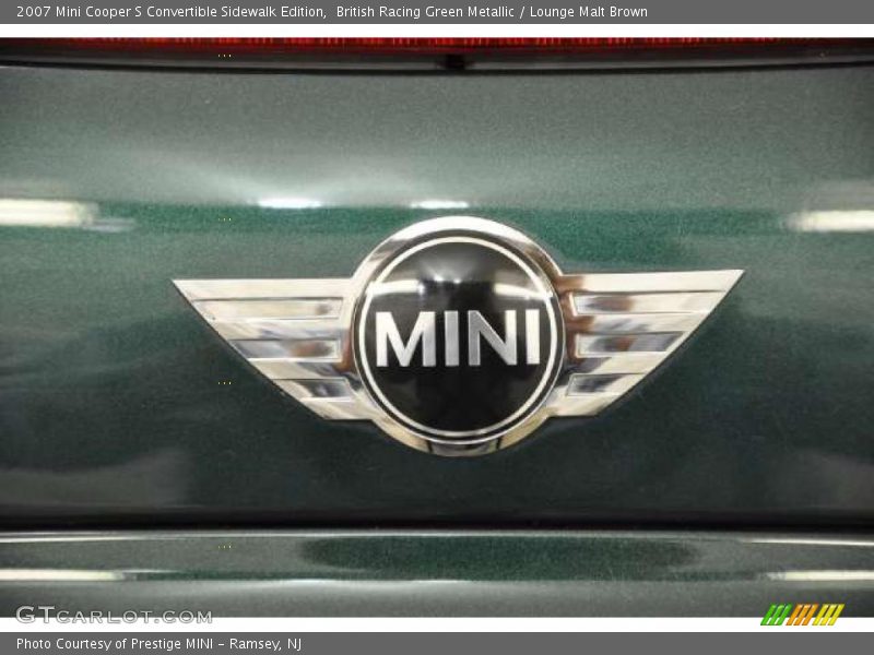  2007 Cooper S Convertible Sidewalk Edition Logo