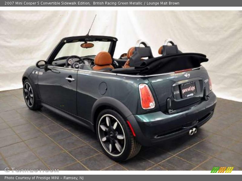 British Racing Green Metallic / Lounge Malt Brown 2007 Mini Cooper S Convertible Sidewalk Edition