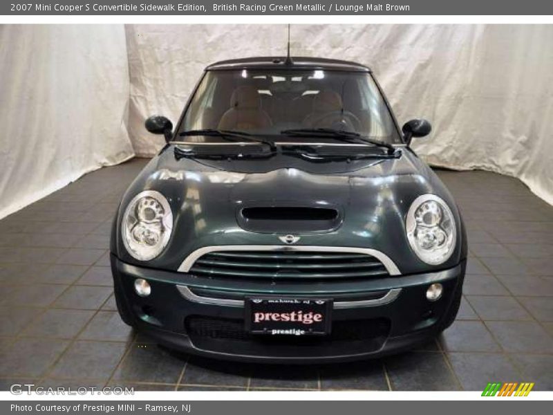 British Racing Green Metallic / Lounge Malt Brown 2007 Mini Cooper S Convertible Sidewalk Edition