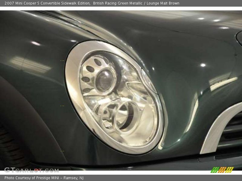 British Racing Green Metallic / Lounge Malt Brown 2007 Mini Cooper S Convertible Sidewalk Edition