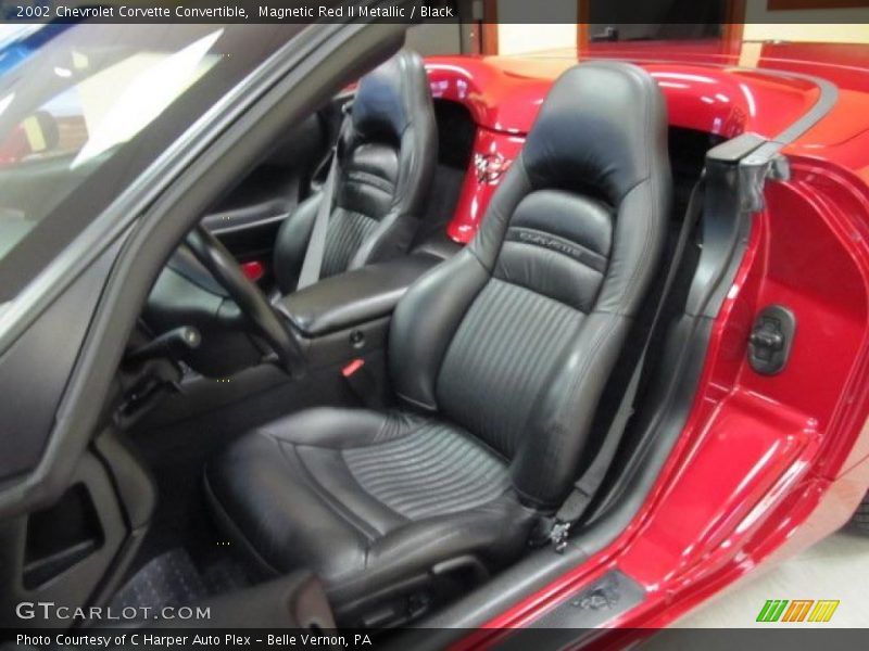  2002 Corvette Convertible Black Interior