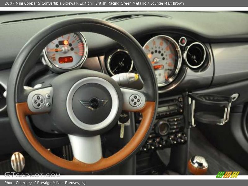  2007 Cooper S Convertible Sidewalk Edition Lounge Malt Brown Interior