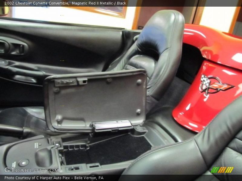 Magnetic Red II Metallic / Black 2002 Chevrolet Corvette Convertible