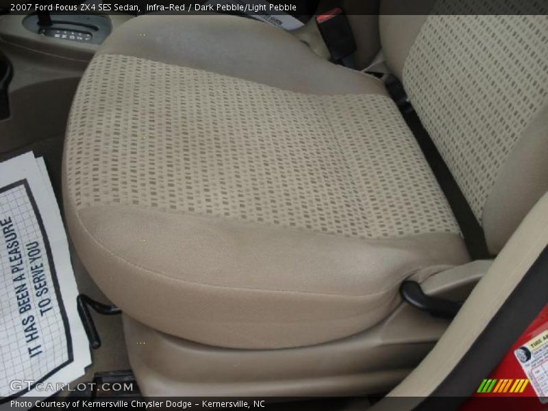 Infra-Red / Dark Pebble/Light Pebble 2007 Ford Focus ZX4 SES Sedan