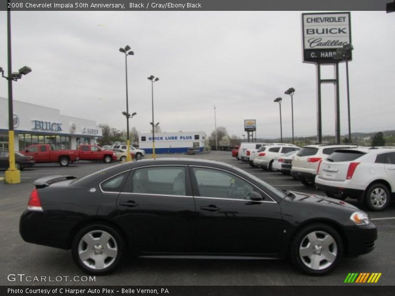 Black / Gray/Ebony Black 2008 Chevrolet Impala 50th Anniversary