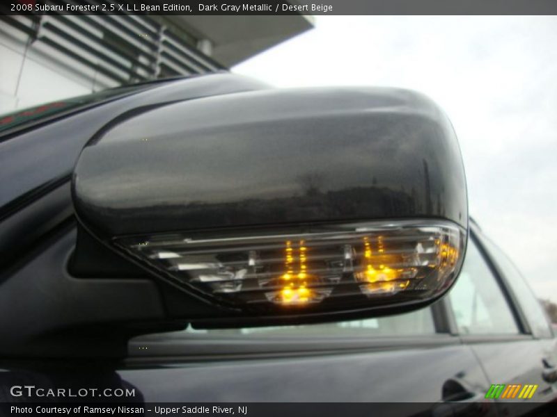 Dark Gray Metallic / Desert Beige 2008 Subaru Forester 2.5 X L.L.Bean Edition
