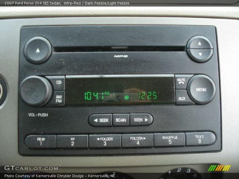 Infra-Red / Dark Pebble/Light Pebble 2007 Ford Focus ZX4 SES Sedan