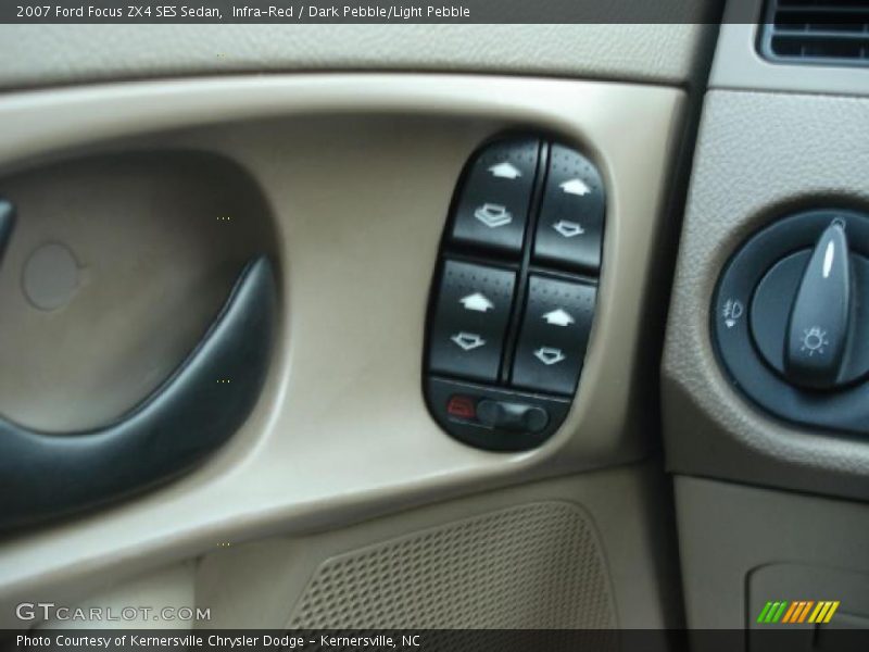 Infra-Red / Dark Pebble/Light Pebble 2007 Ford Focus ZX4 SES Sedan