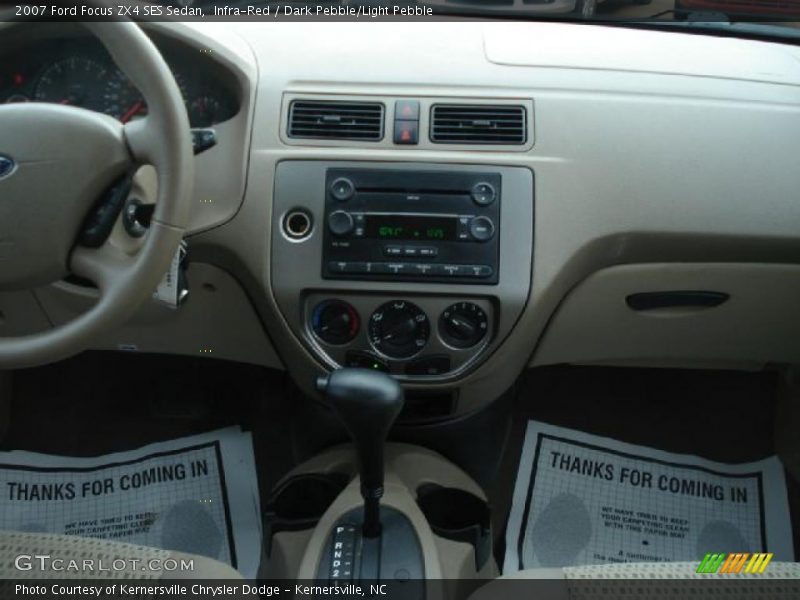 Infra-Red / Dark Pebble/Light Pebble 2007 Ford Focus ZX4 SES Sedan