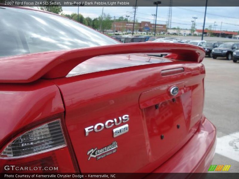 Infra-Red / Dark Pebble/Light Pebble 2007 Ford Focus ZX4 SES Sedan