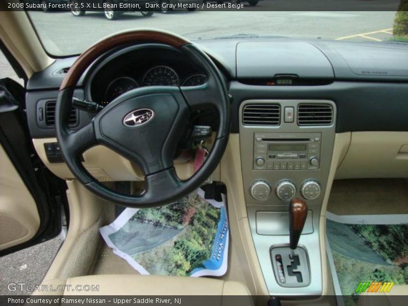 Dashboard of 2008 Forester 2.5 X L.L.Bean Edition