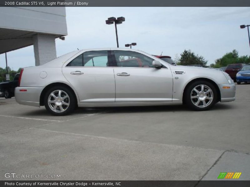 Light Platinum / Ebony 2008 Cadillac STS V6