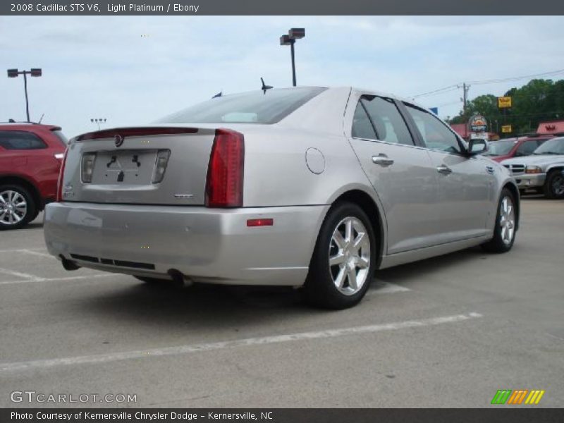 Light Platinum / Ebony 2008 Cadillac STS V6