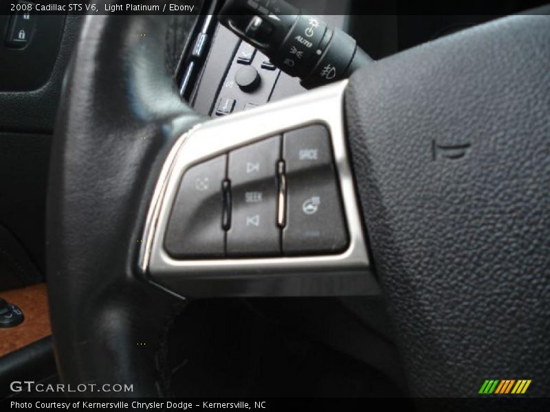 Light Platinum / Ebony 2008 Cadillac STS V6