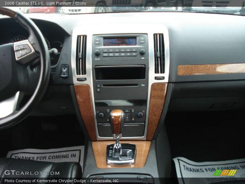 Light Platinum / Ebony 2008 Cadillac STS V6