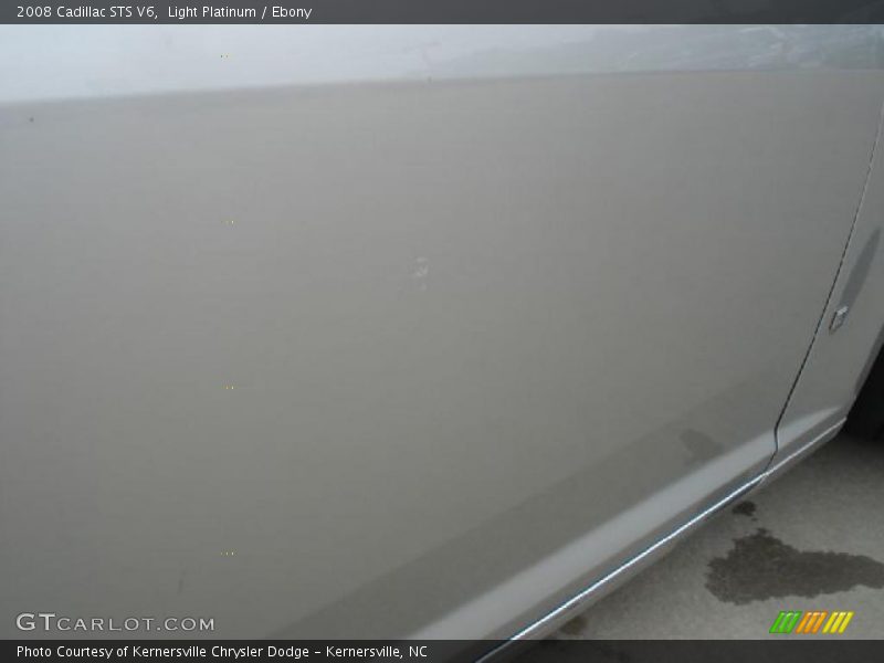 Light Platinum / Ebony 2008 Cadillac STS V6