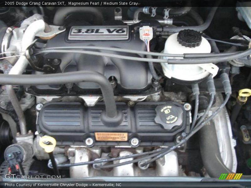 Magnesium Pearl / Medium Slate Gray 2005 Dodge Grand Caravan SXT