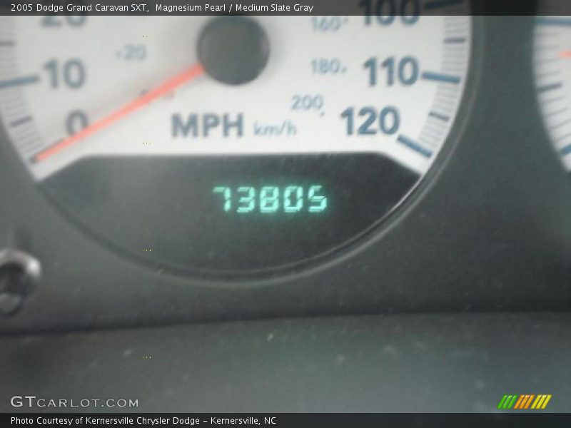 Magnesium Pearl / Medium Slate Gray 2005 Dodge Grand Caravan SXT