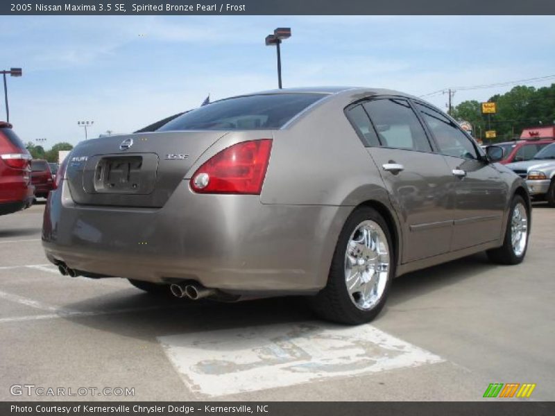 Spirited Bronze Pearl / Frost 2005 Nissan Maxima 3.5 SE