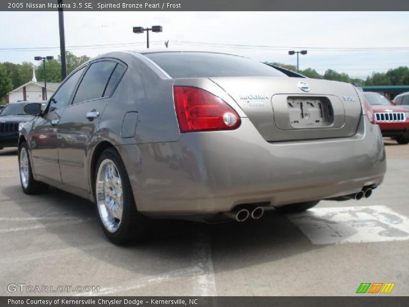 Spirited Bronze Pearl / Frost 2005 Nissan Maxima 3.5 SE