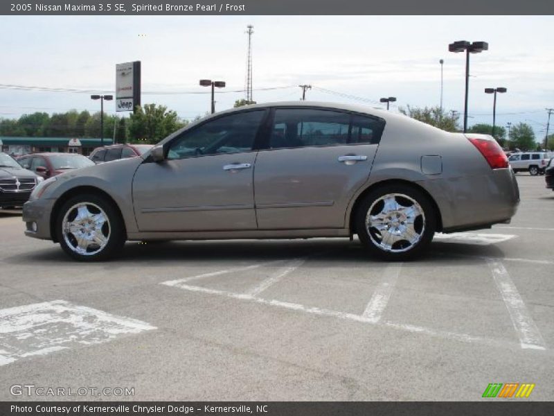 Spirited Bronze Pearl / Frost 2005 Nissan Maxima 3.5 SE